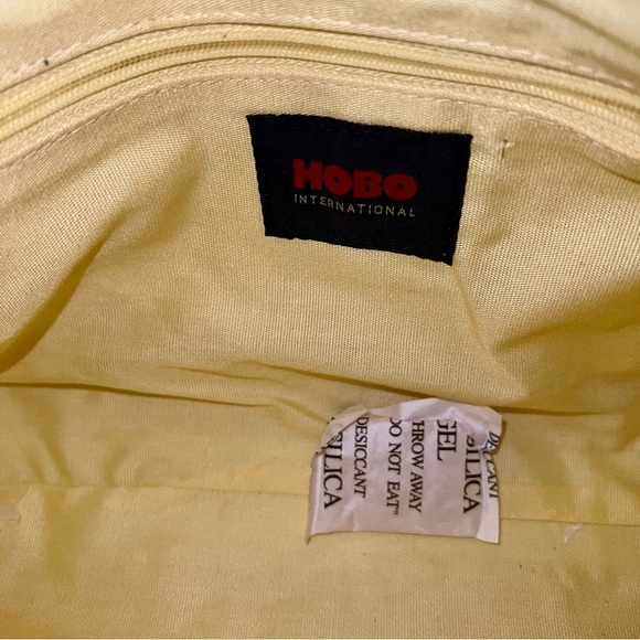 Hobo International purse Lt blue with yellow lining new - Picture 10 of 11